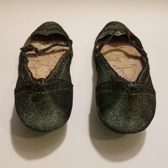 Irregular Choice Green Metallic Shoes - Picture 5 of 5